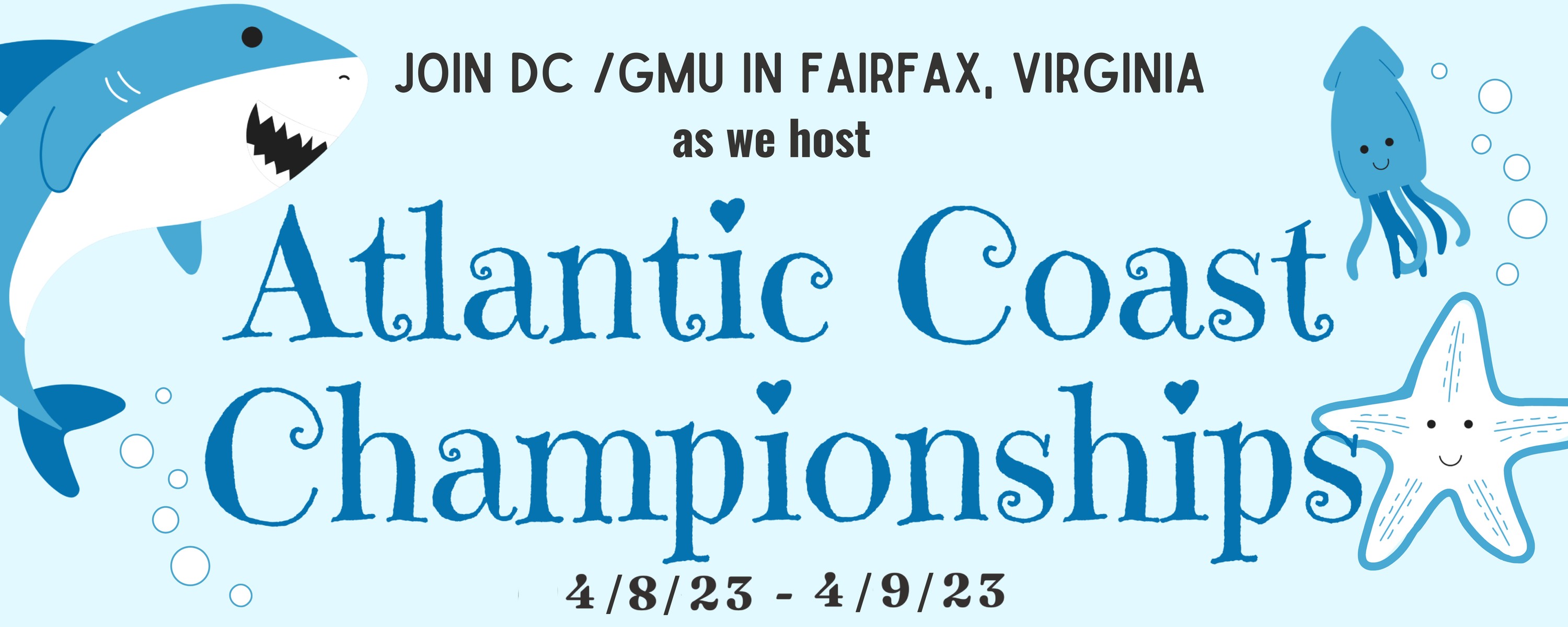 2023 Atlantic Coast Championships Banner
